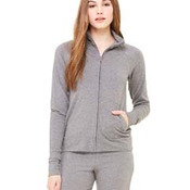 Ladies' Cotton/Spandex Cadet Jacket