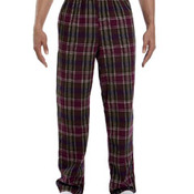 Drawstring Flannel Pant