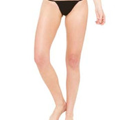 Ladies' Cotton/Spandex Thong Bikini