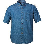 Men's Short Sleeve Denim