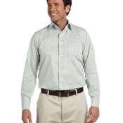 Men's Dobby Blend Grid Woven