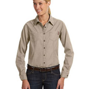 Ladies' Long-Sleeve Mortar Workshirt